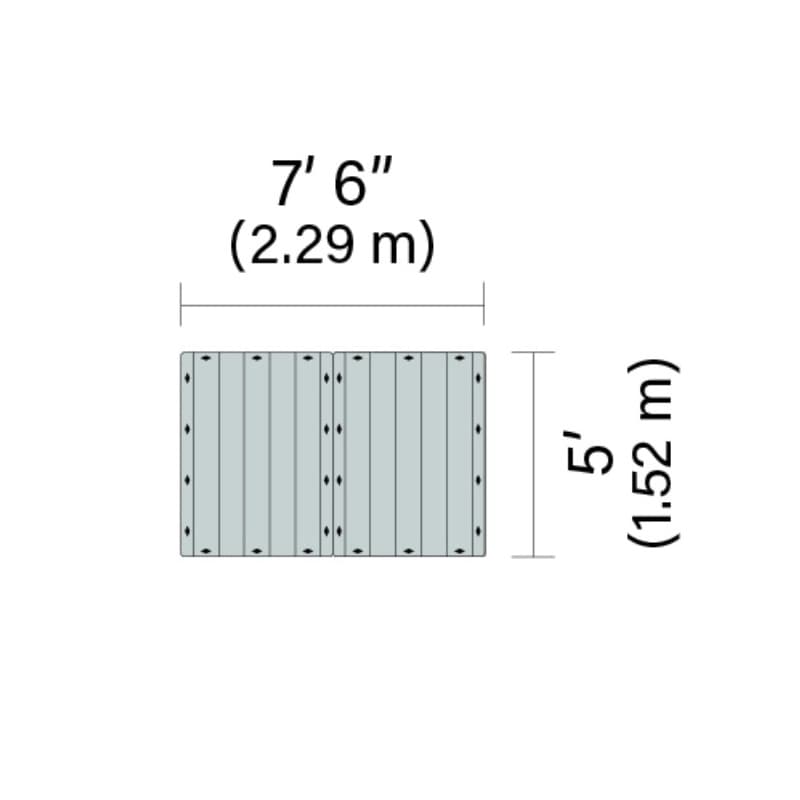 Connect-A-Dock Swim Dock Bundle 1000 Series Model PPK1009