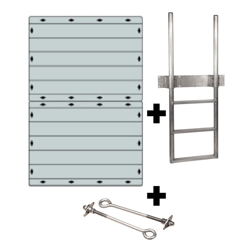 Connect-A-Dock Swim Dock Bundle 1000 Series Model PPK1009