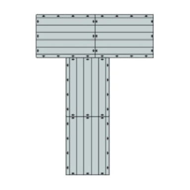Connect-A-Dock T-Shaped Dock Kit 1000 Series Model TPK1012