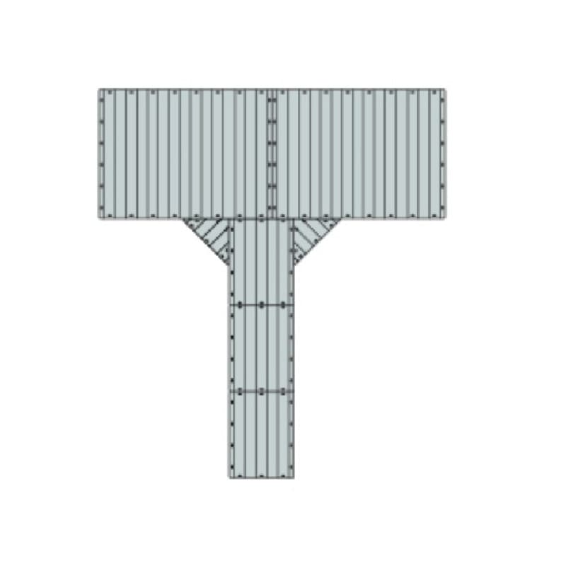 Connect-A-Dock T-Shaped Dock Kit 1000 Series Model TPK1015