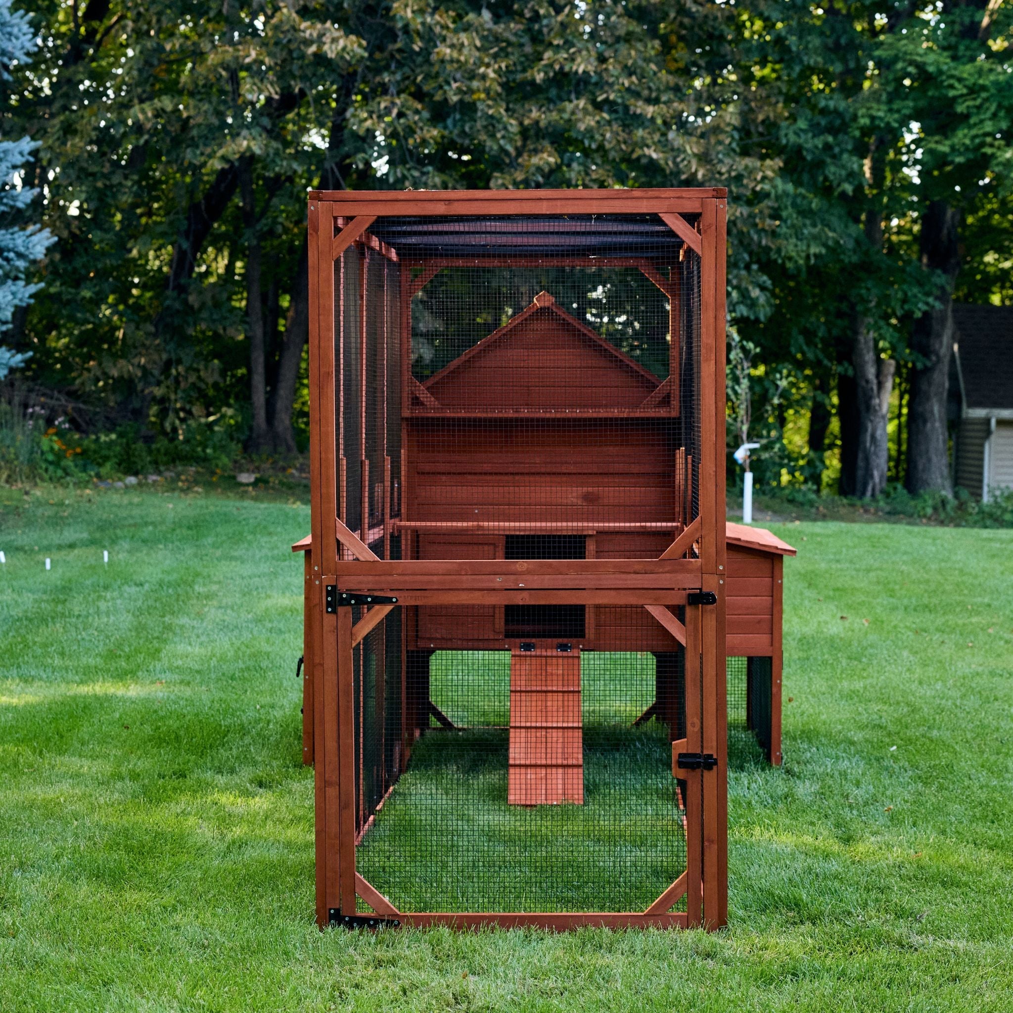 Chicken Coop Kit for 10 Chickens - 3 Run Options | Rhode Island Homestead Coop