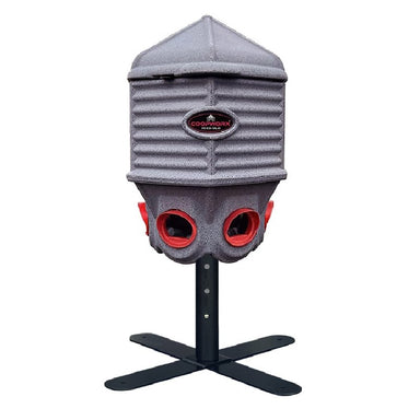 CoopWorx 40 lb Feed Silo with Optional Base Styles x base