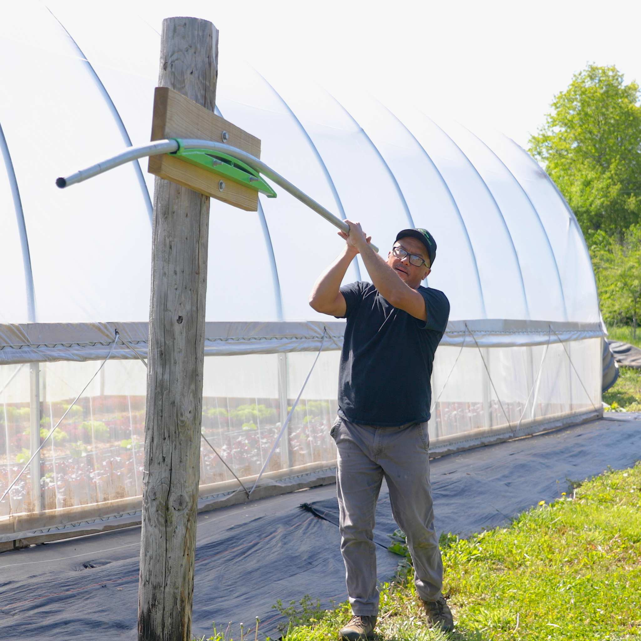 Bootstrap Farmer DIY Gothic Polytunnel Hoop Coop