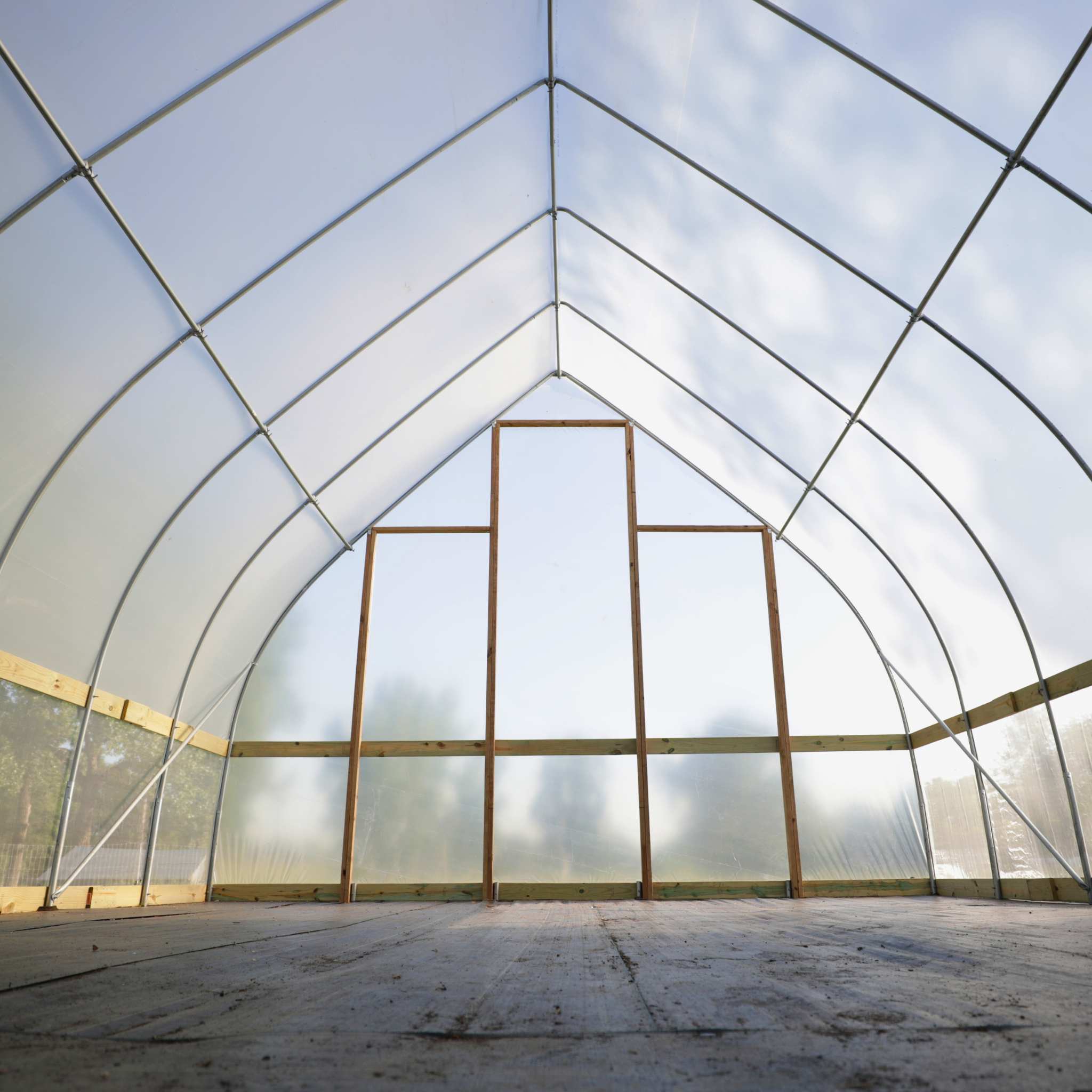 Bootstrap Farmer DIY Gothic Polytunnel Hoop Coop