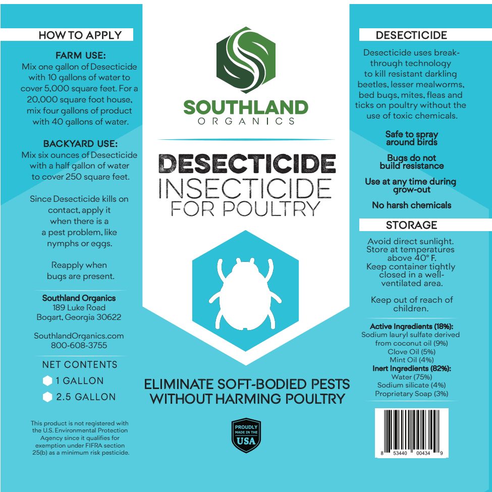 Southland Organics Desecticide | Natural Insecticide for Poultry