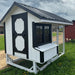 Driftless Outdoors Country Lane Chicken Coop 6 x 10' white black