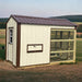 Driftless Outdoors Countryside Chicken Coop 6x12' tan brown