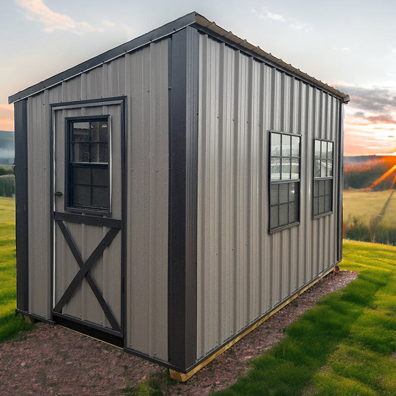 Driftless Outdoors Homestead Coop 6 x 12' charcoal black