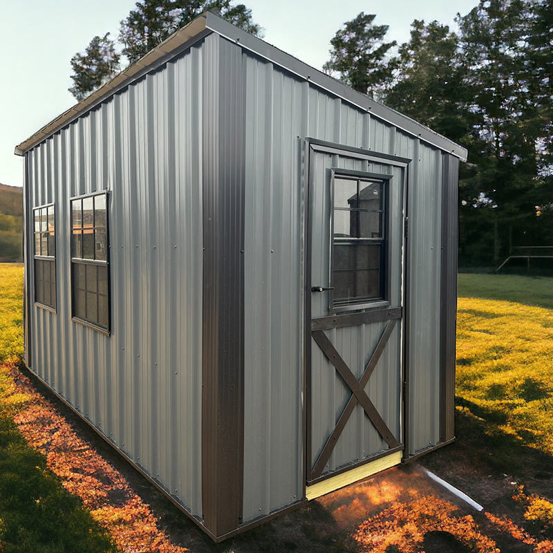 Driftless Outdoors Homestead Coop 6 x 12' gray black