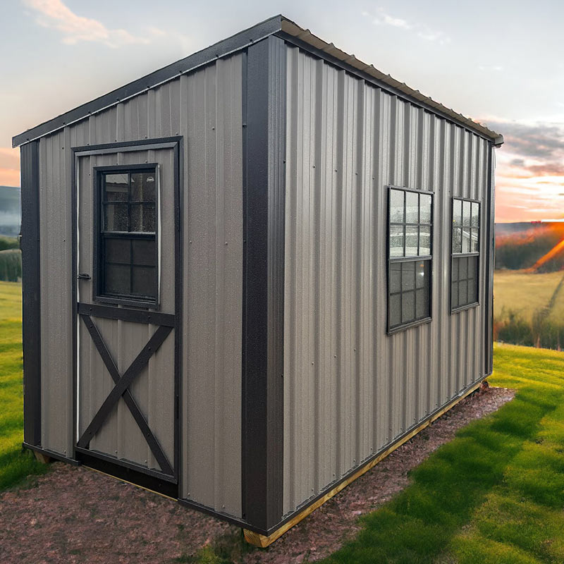 Driftless Outdoors Homestead Coop 6 x 12' charcoal black