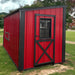Driftless Outdoors Homestead Coop 6 x 12' red black