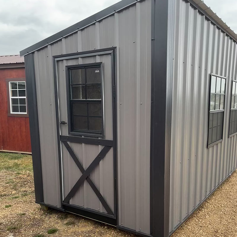 Driftless Outdoors Homestead Coop 6 x 12' charcoal black