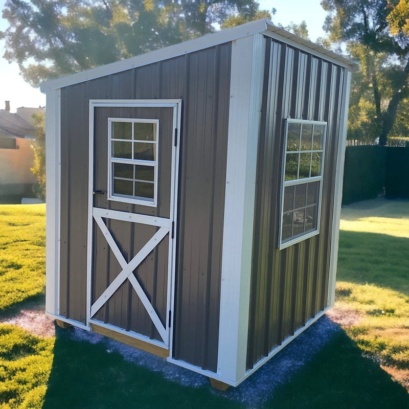 Driftless Outdoors 6 x 6' Homestead Coop gray white