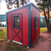 Driftless Outdoors 6 x 6' Homestead Coop red black