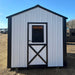 Driftless Outdoors Country Coop with Feed Room 8 x 12' White front door 2