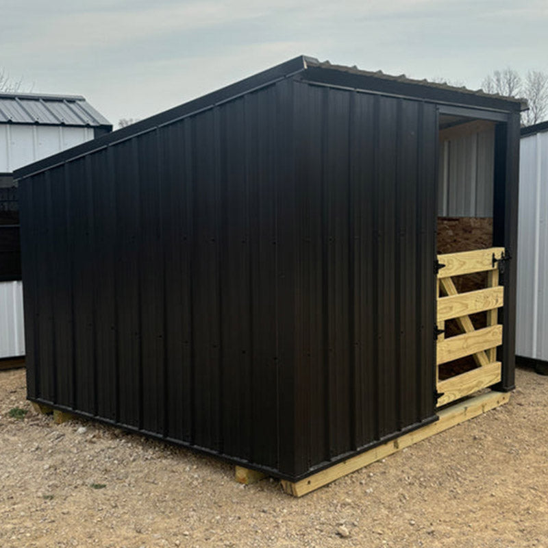 Driftless Outdoors 6’ x 8’ Shelter with Gate black