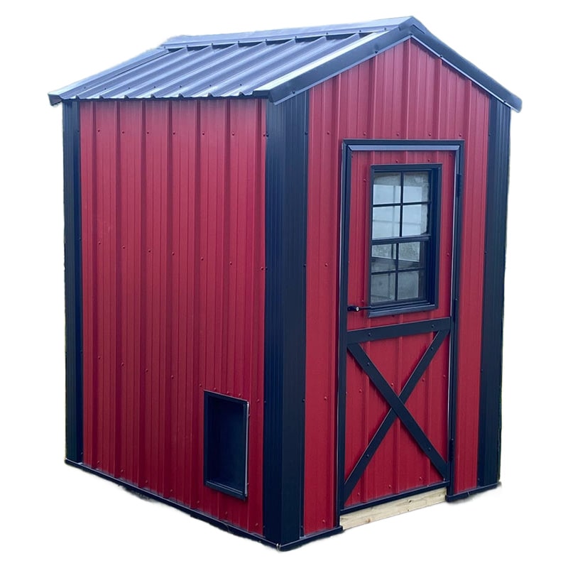 Driftless Outdoors 5 x 6' Country Coop red black