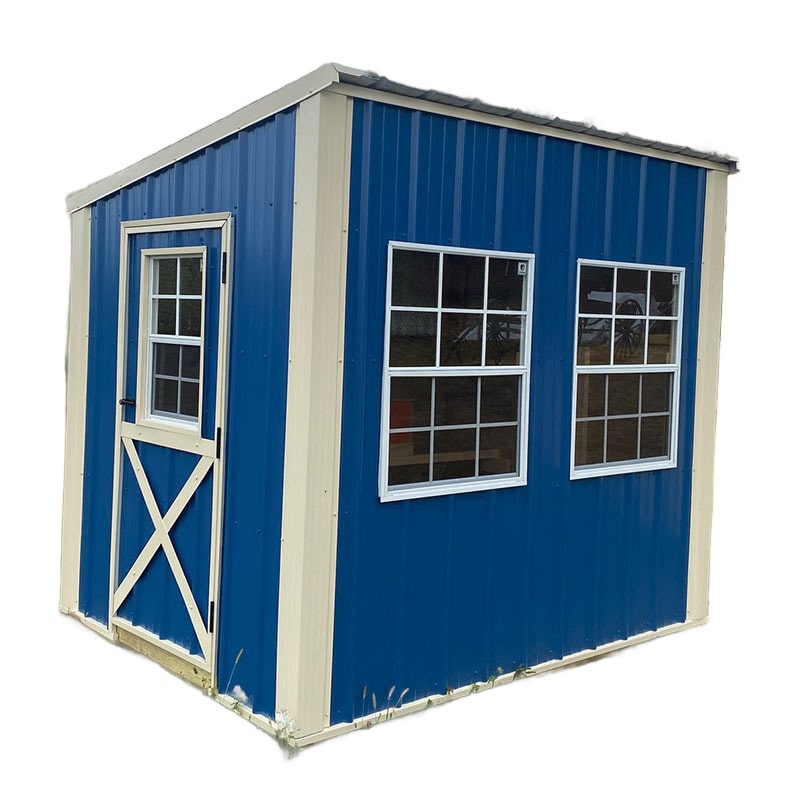 Driftless Outdoors 6 x 8' Homestead Coop blue