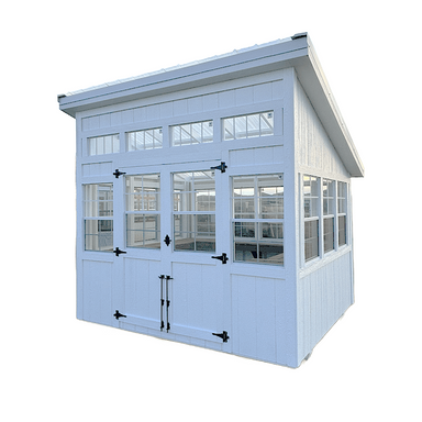 Driftless Outdoors Greenhouse 8 x 10 ft front