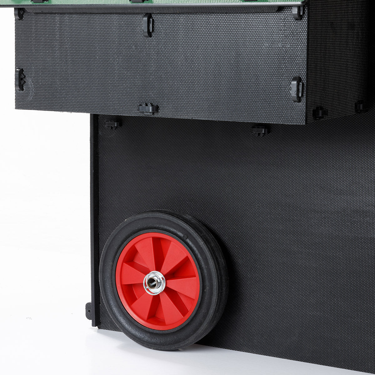 Durable wheels for Nestera Penthouse chicken coop