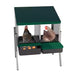 EggHouse roll-away chicken nesting box for cleaner egg collection