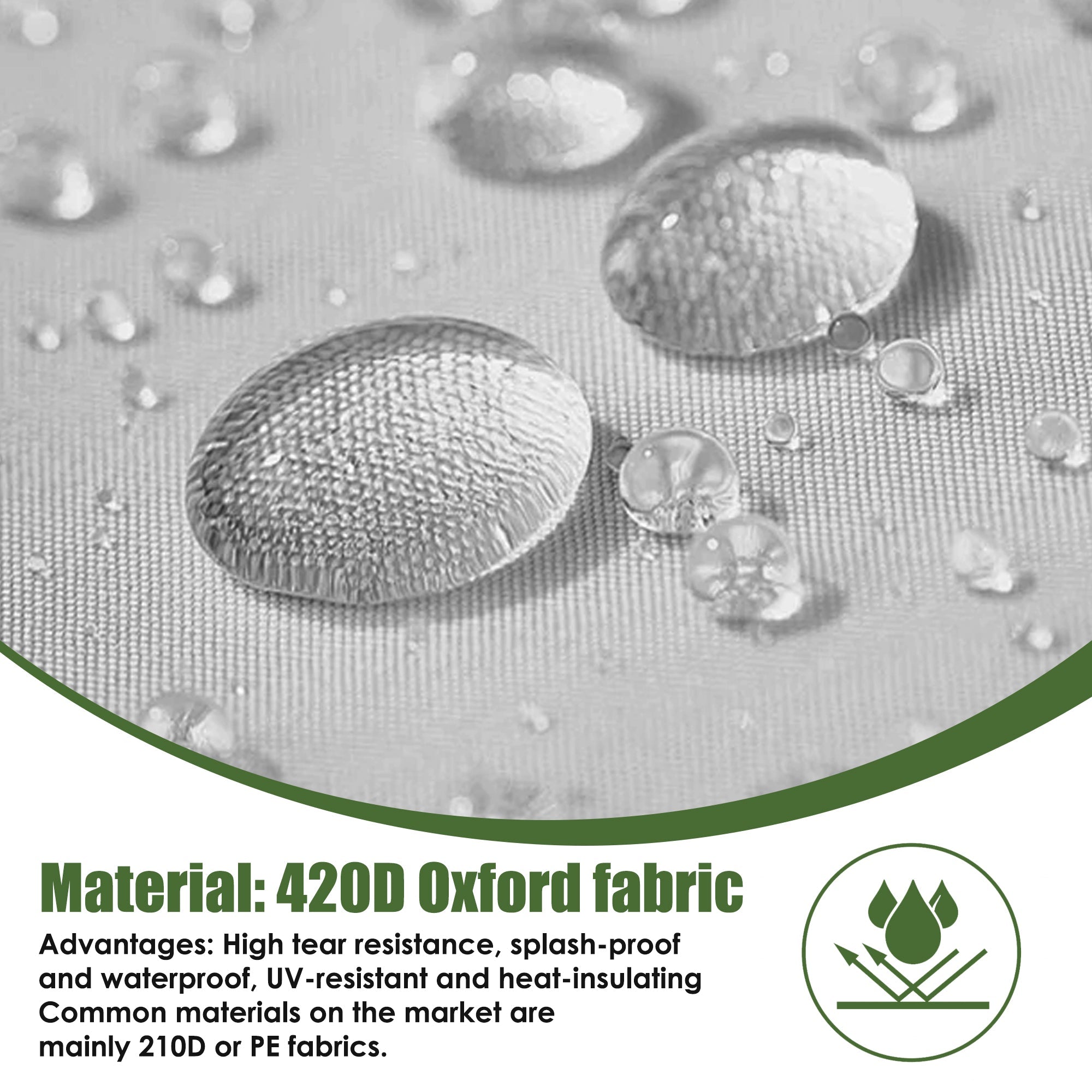 V.I.P Digital Presence Metal Chicken Cage Oxford Cloth Silver Plated Waterproof and UV Resistant material oxford fabric