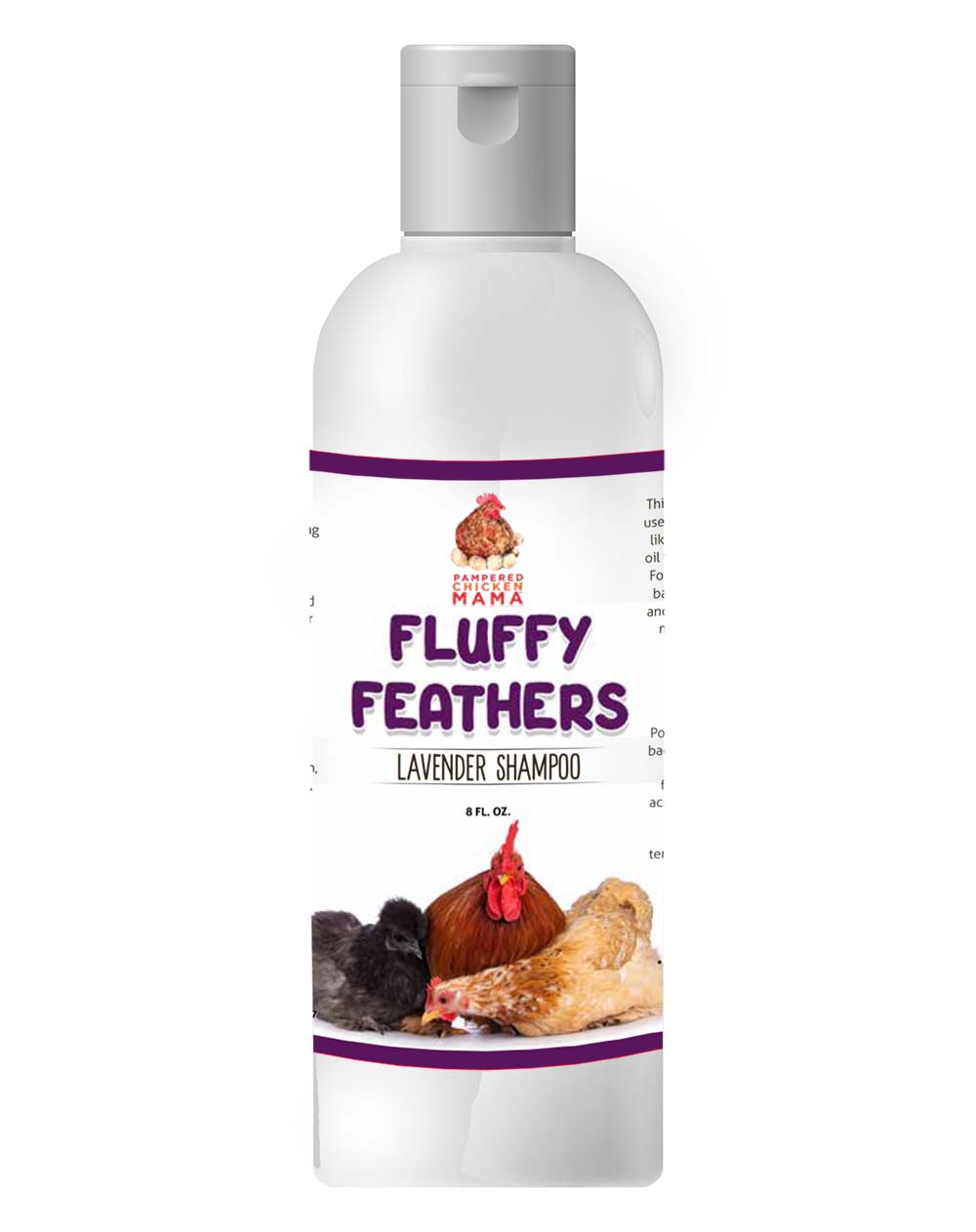 Pampered Chicken Mama Fluffy Feathers Herbal Shampoo For Chickens 8 oz