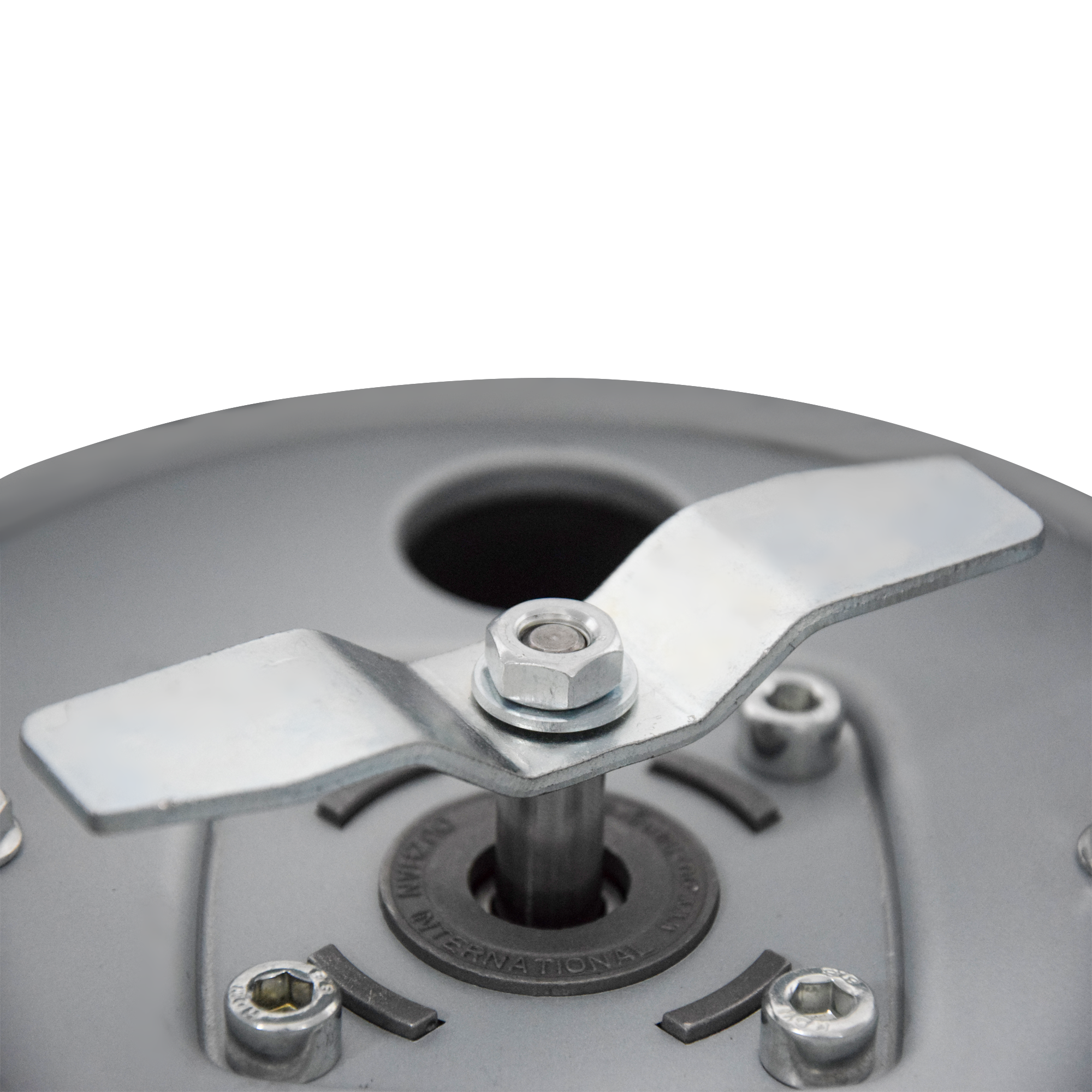 Farm Mill Compact grain grinder for preparing homemade poultry and livestock feed.