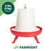 My Pet Chicken Farmight Open Top Hanging Feeder with Legs, 2 colors, 3 sizes 5kg capacity