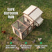 FlockRight EcoFlex chicken coop designed for outdoor backyard poultry housing.