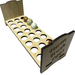 Fresh Butt Nuggets 24-Egg Wooden Countertop Egg Holder