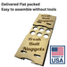 Fresh Butt Nuggets Wooden Egg Holder – Easy DIY Assembly