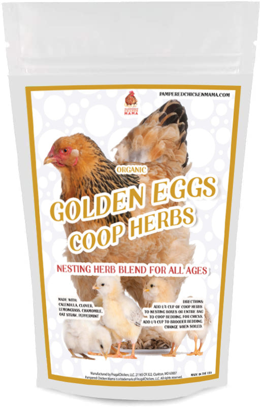 Golden Eggs Coop Nesting Herbs