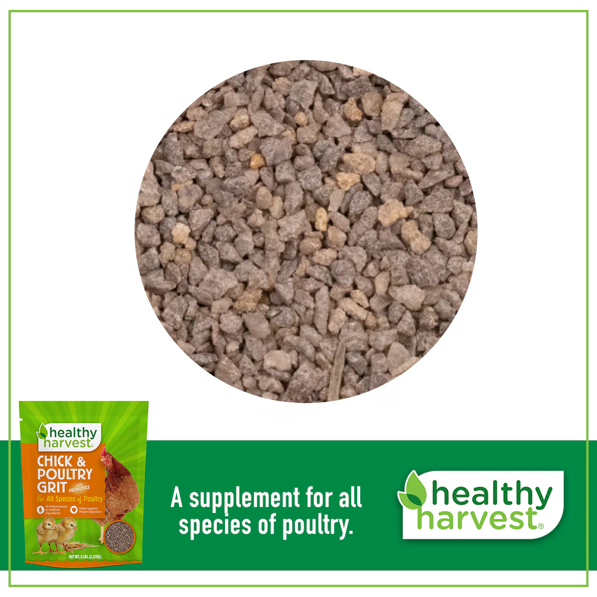 Kalmbach Healthy Harvest Chick and Poultry Grit - 5 lb