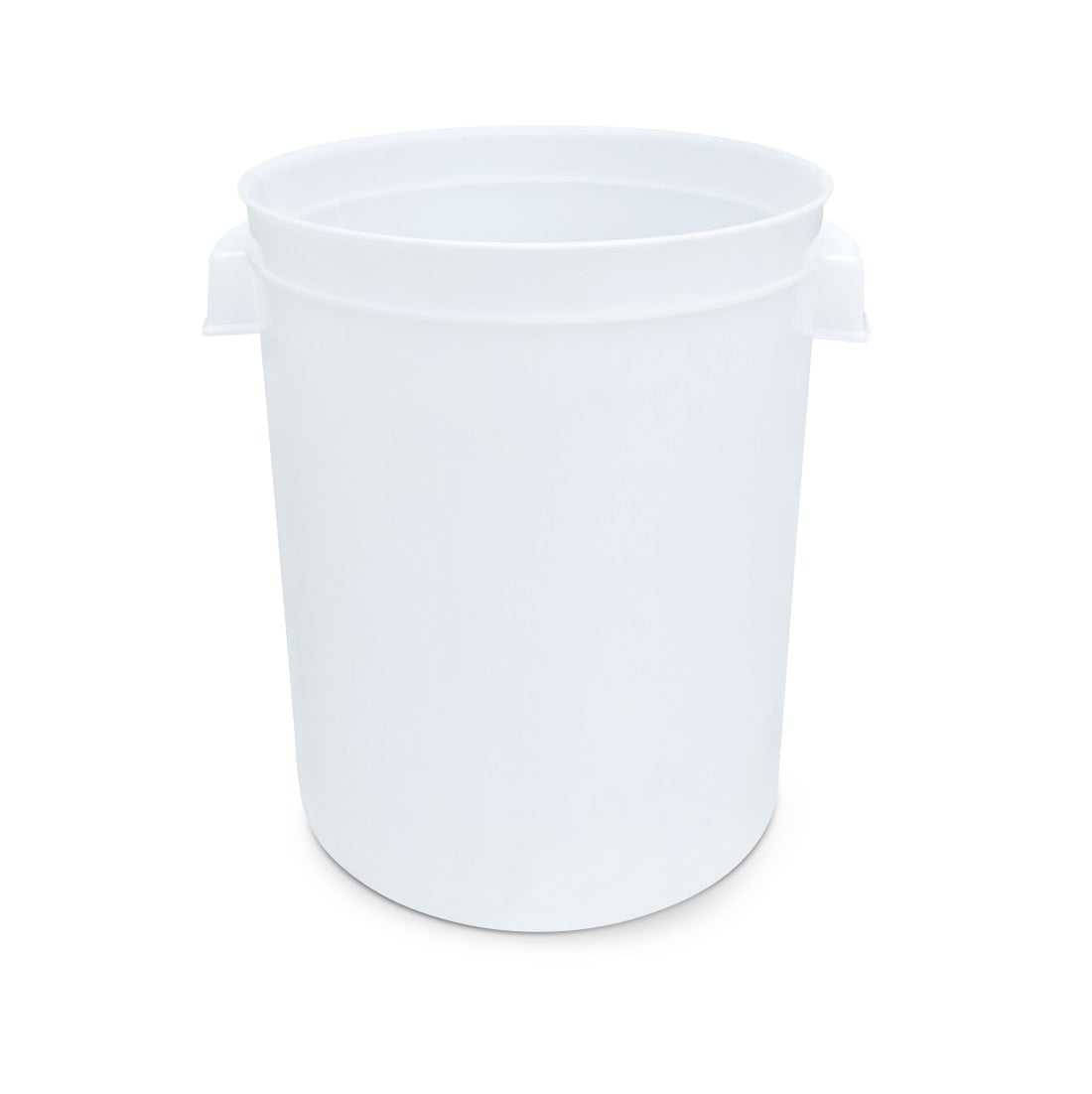 Grain grinding machine with 60 lb collection bucket for small-scale feed preparation