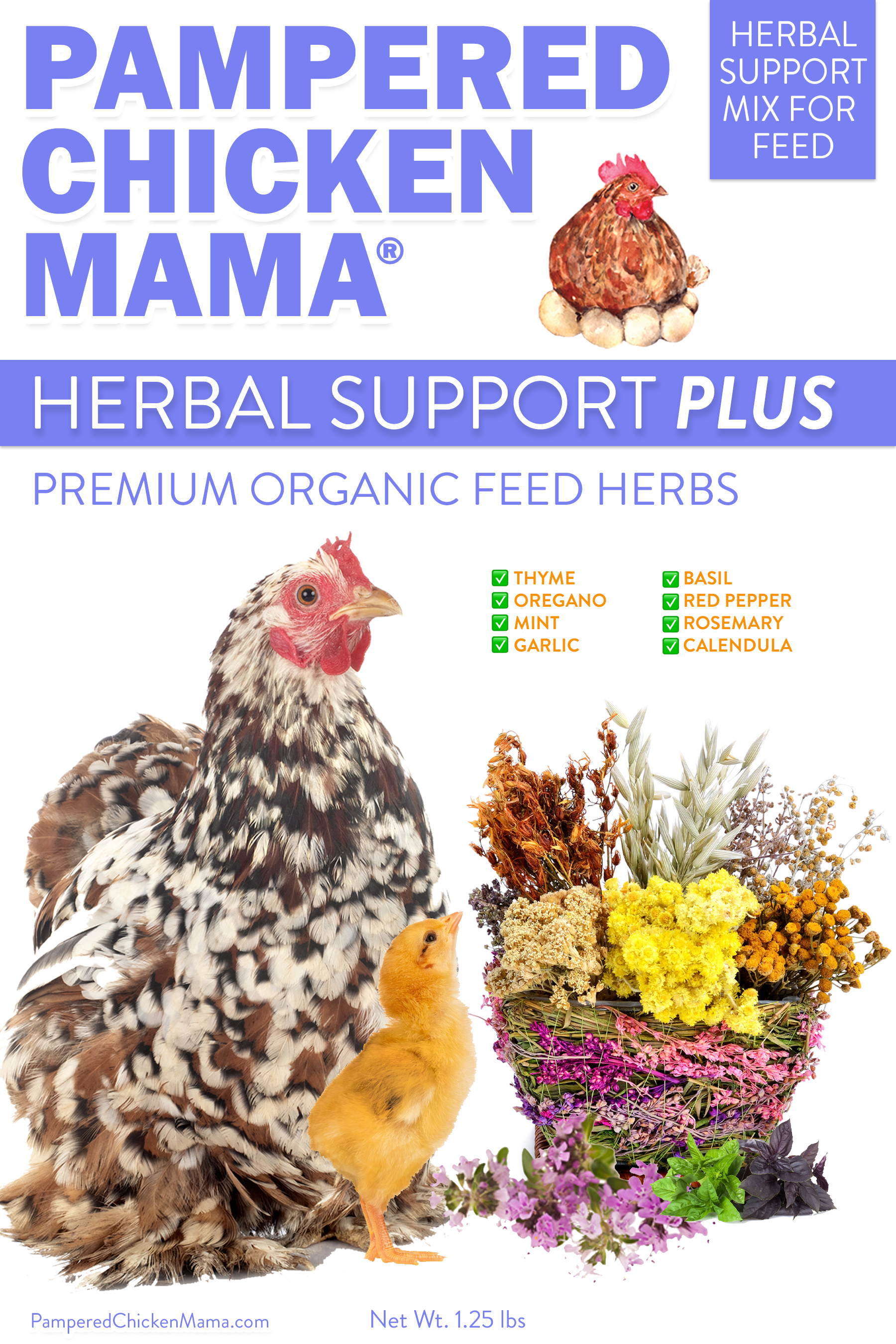 Pampered Chicken Mama Herbal Support Plus