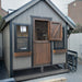 HHC A1032CRGD Amish-Built Chicken Coop with Dutch Door, Screened Windows and Flower Boxes