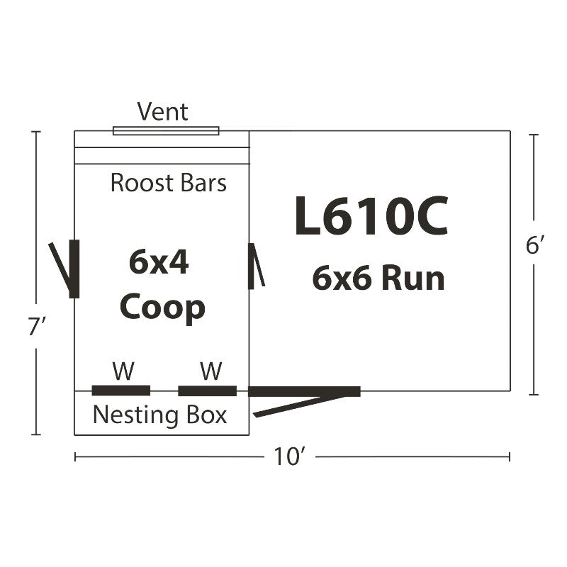 HHC L610C dimensions