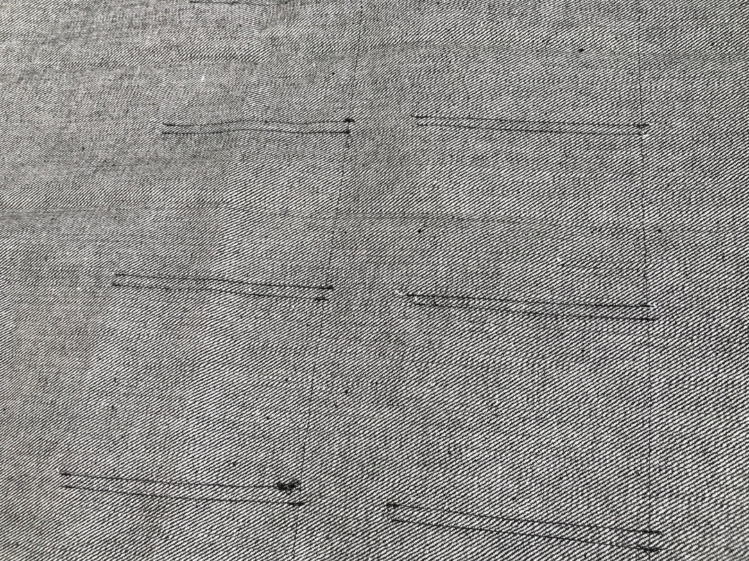 Hand-sewn adult egg gathering apron for collecting chicken eggs