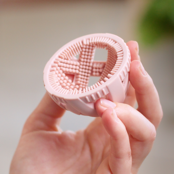 Flock Family 4 Pack handbrush pink color