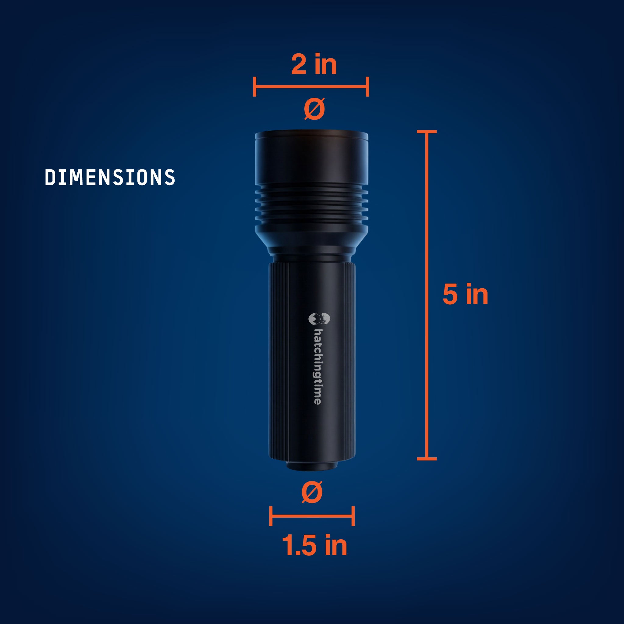 Handheld poultry egg candling light for checking embryo development