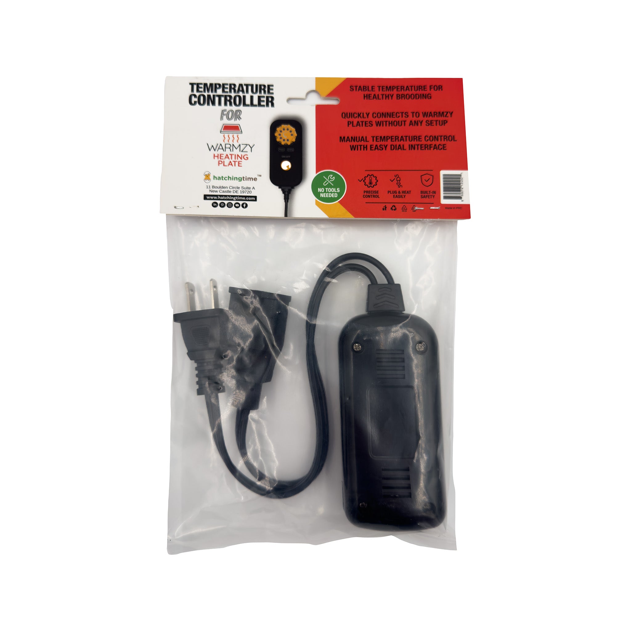 Hatching Time NC-1 temperature controller for Warmzy chick brooding plates
