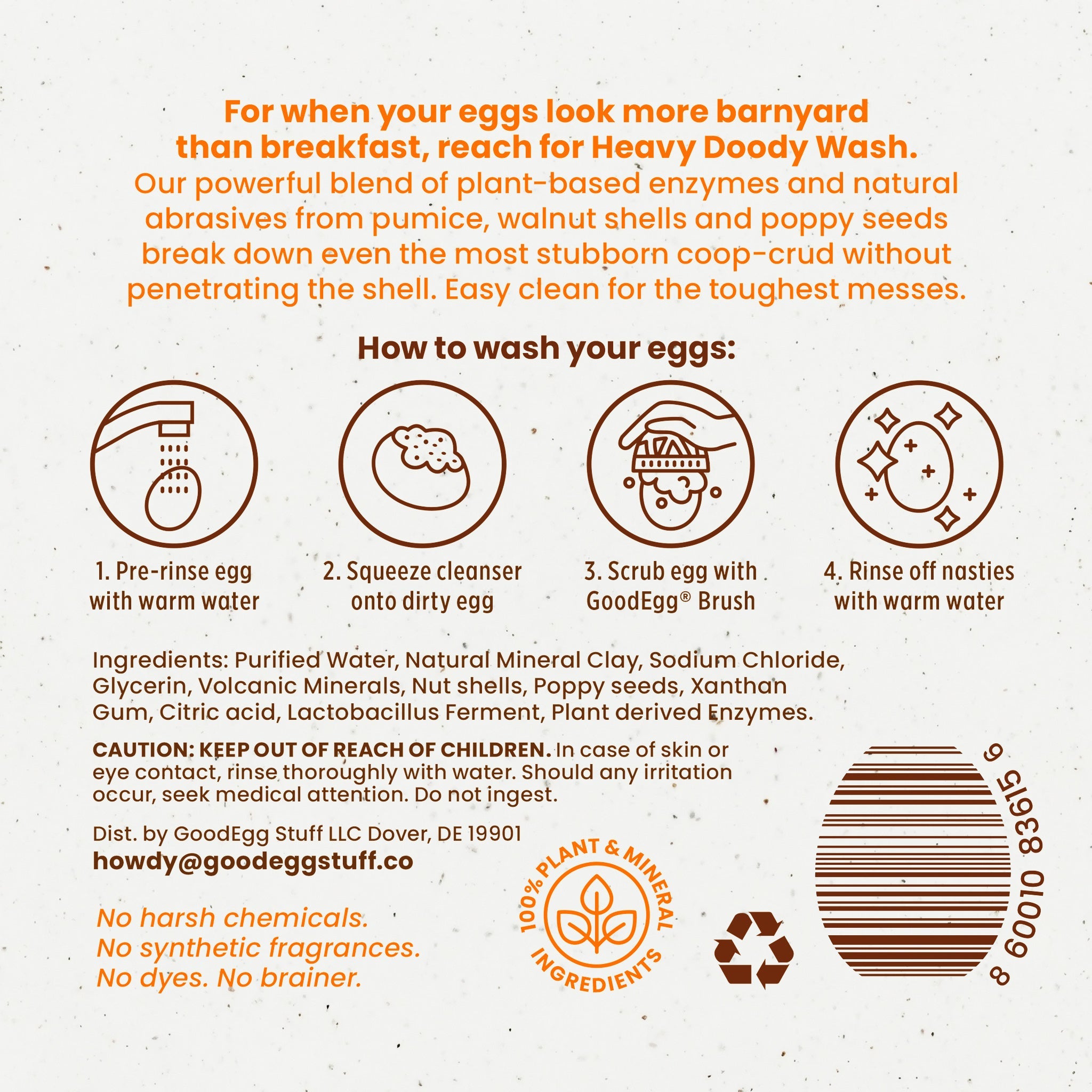 Egg Wash Deep Cleaning | GoodEgg Wash Heavy Doody
