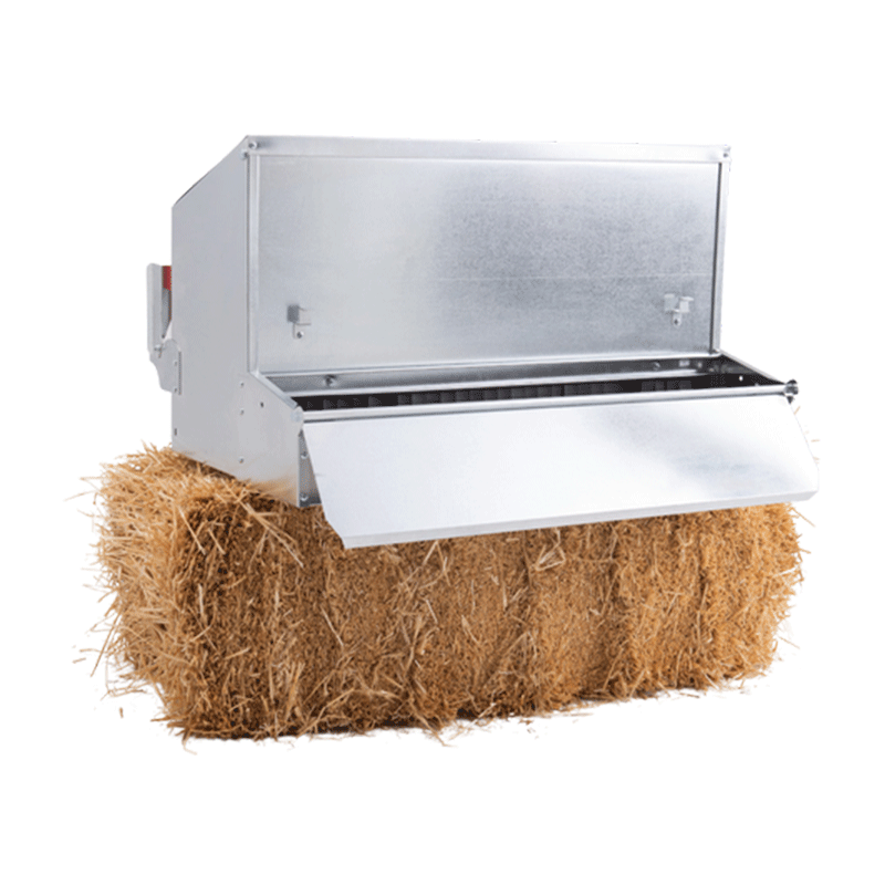 HenGear Nesting Box Small Rollout & Reversible Design back open