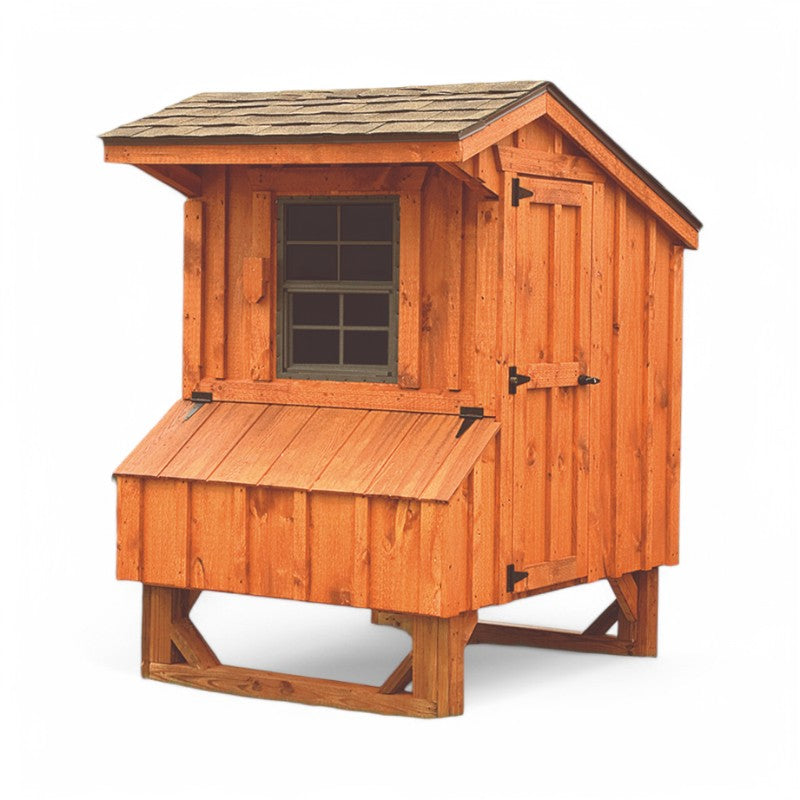 Hen House Collection Quaker Chicken Coop 4 x 4' Q44