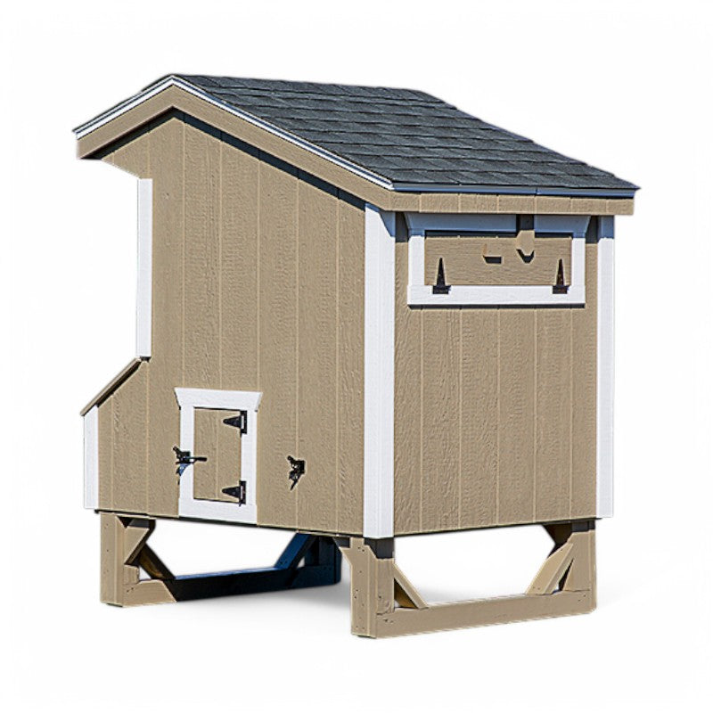 Hen House Collection Quaker Chicken Coop 4 x 4' Q44