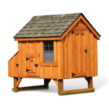 HenHouse Collection A-Frame Chicken Coop A44 chicken door