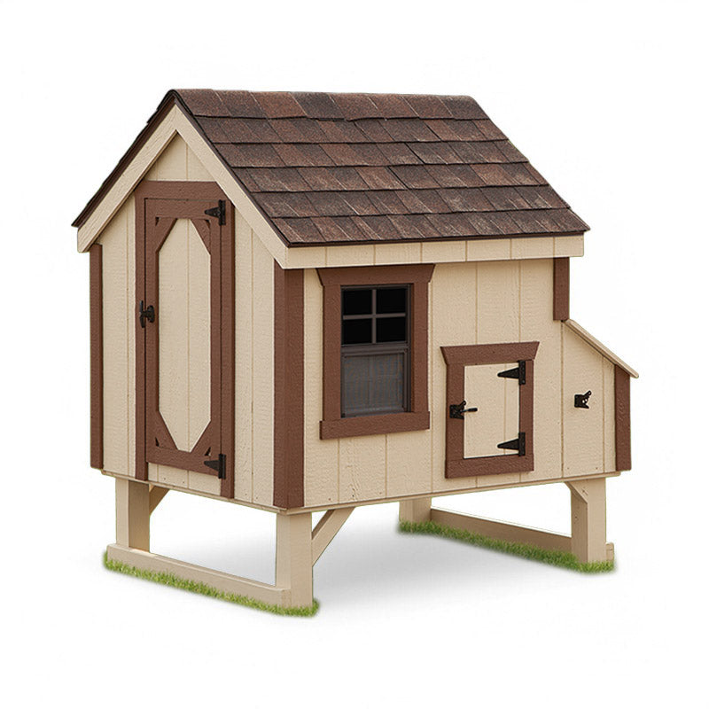 HenHouse Collection A-Frame Chicken Coop A44 paintable LP siding