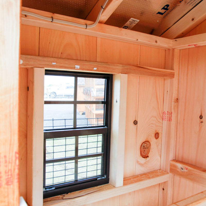HenHouse Collection A-Frame Chicken Coop A44 window