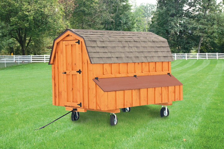 Hen House Collection 4 Wheels w/ Handle